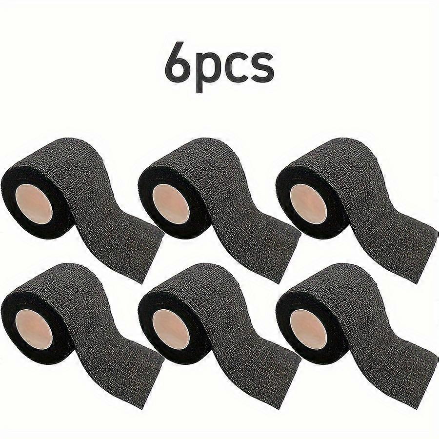 6 Rolls Self-adhesive Elastic Bandages, Cohesive Flexible Elasticity Sports Protection Tape For Wrist Ankle Joint, Pet Wraps, Tattoo