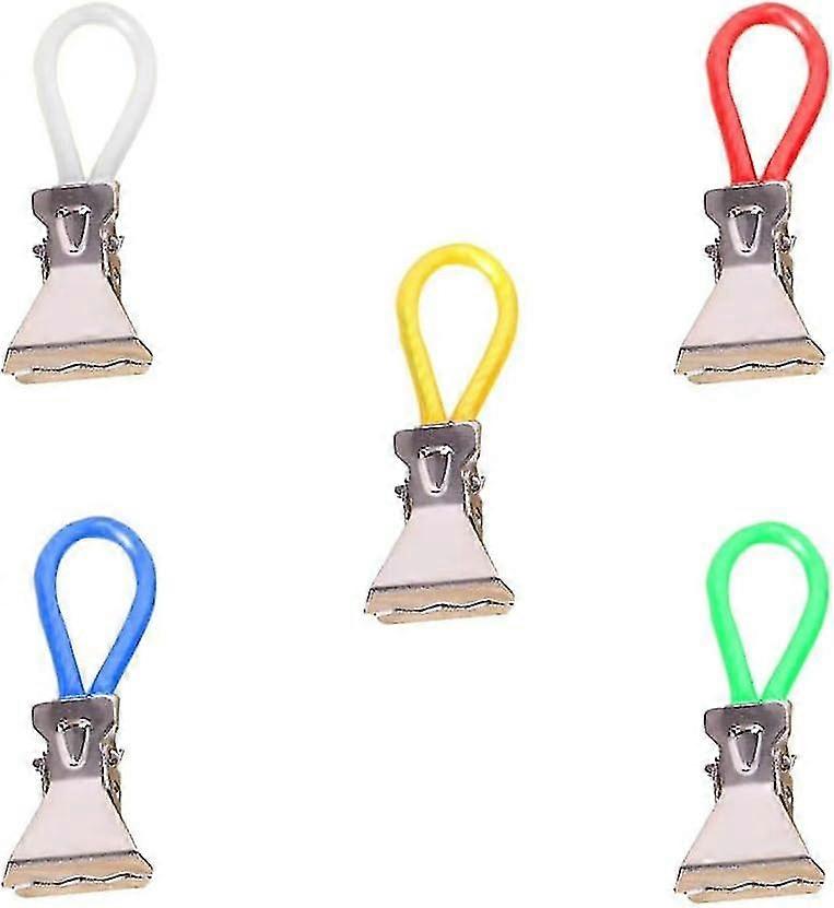 Κλιπ πετσετών, συνδετήρες πετσετών 5pcs, συνδετήρες πετσετών κουζίνας, μεταλλικό κλιπ αποθήκευσης πετσετών κουζίνας, για την κουζίνα, τα γραφεία και ένα