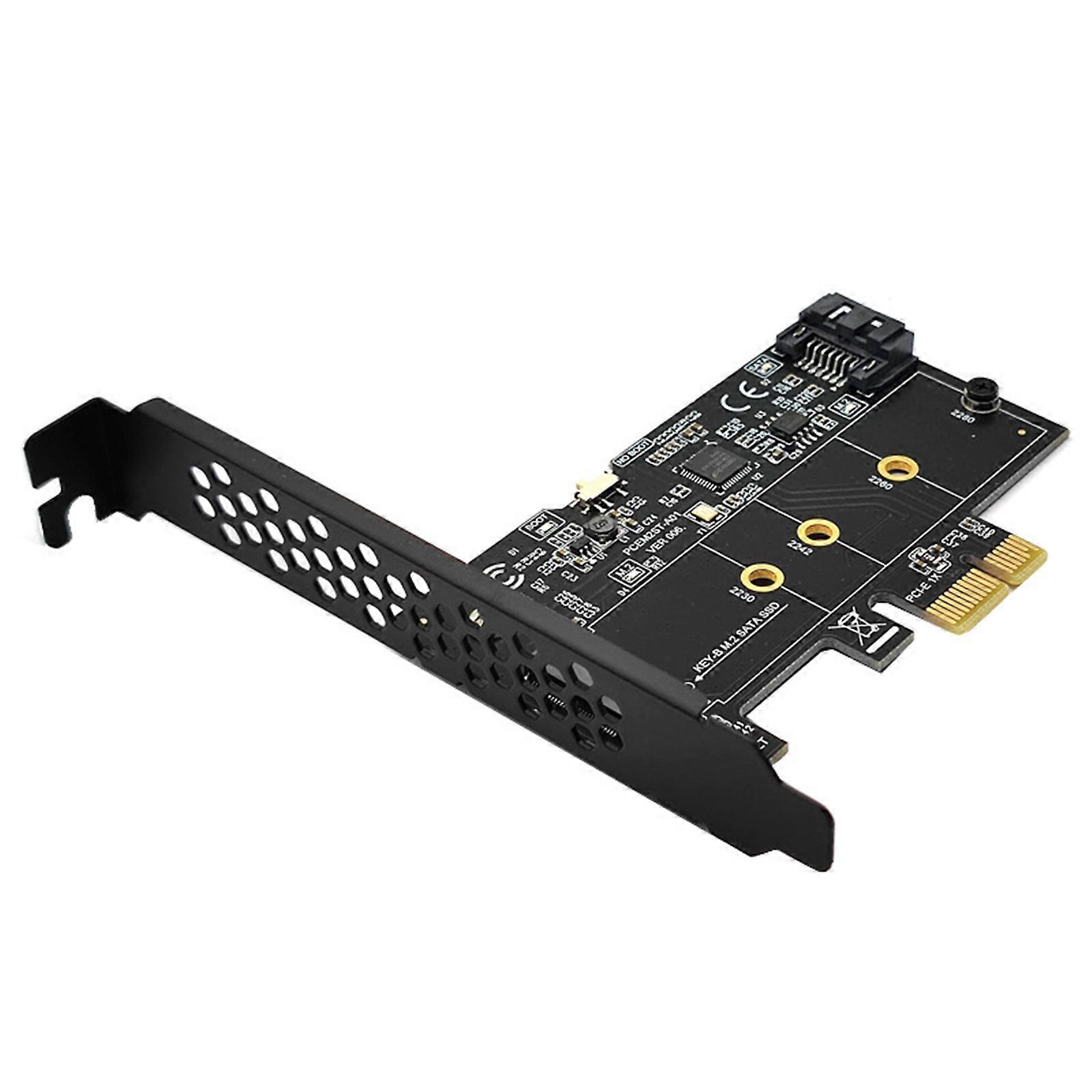 PICE - Sata 3.0 / M2 NGFF - PCIE Adaptörü PCI-E M2 Anahtar B için Yükseltici Kart Desteği