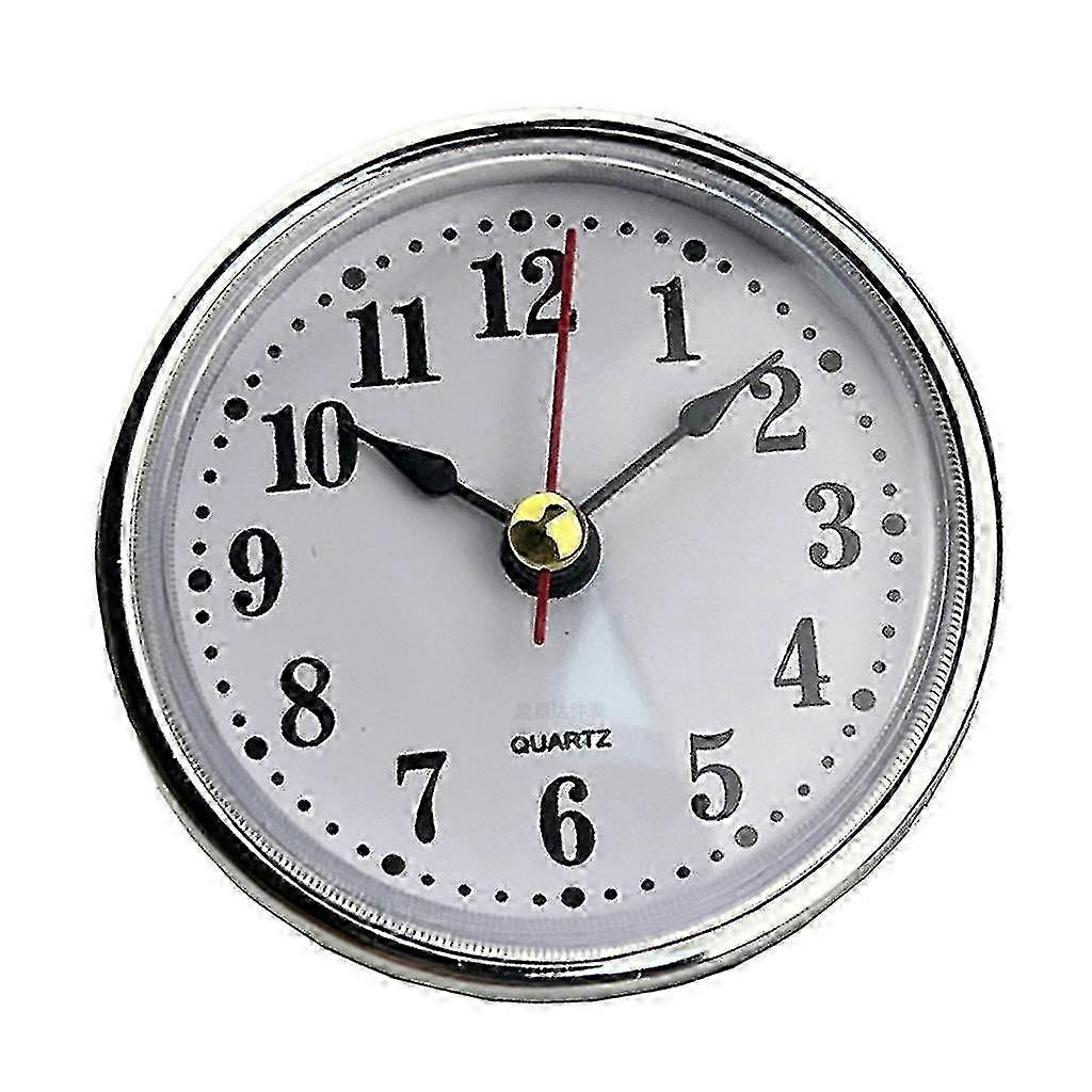 Mini Clock Insert Round Clocks Quartz Movement 2-1/2 65mm Diameter Clock Head