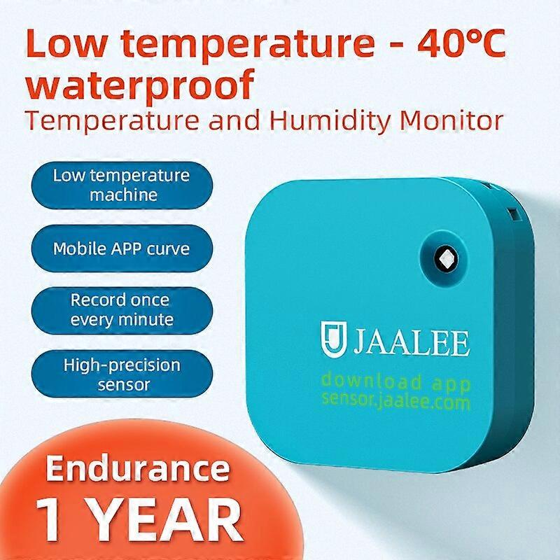 JAALEE JHT Water-Resistant Indoor/Outdoor  Temperature/Humidity/Dewpoint/VPD Smart Sensor  Thermometer/Hygrometer Logger Export