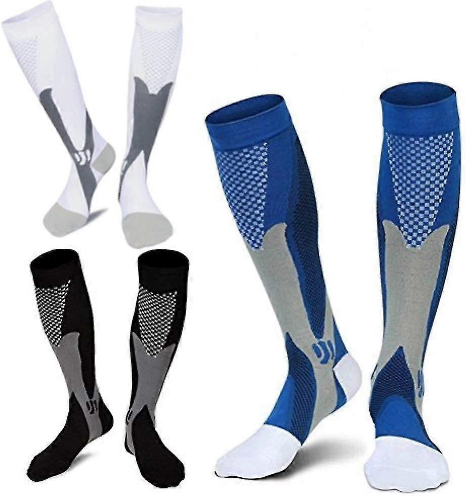3p Sports Socks For Men, Running Socks To Treat Edema Diabetic Varicose