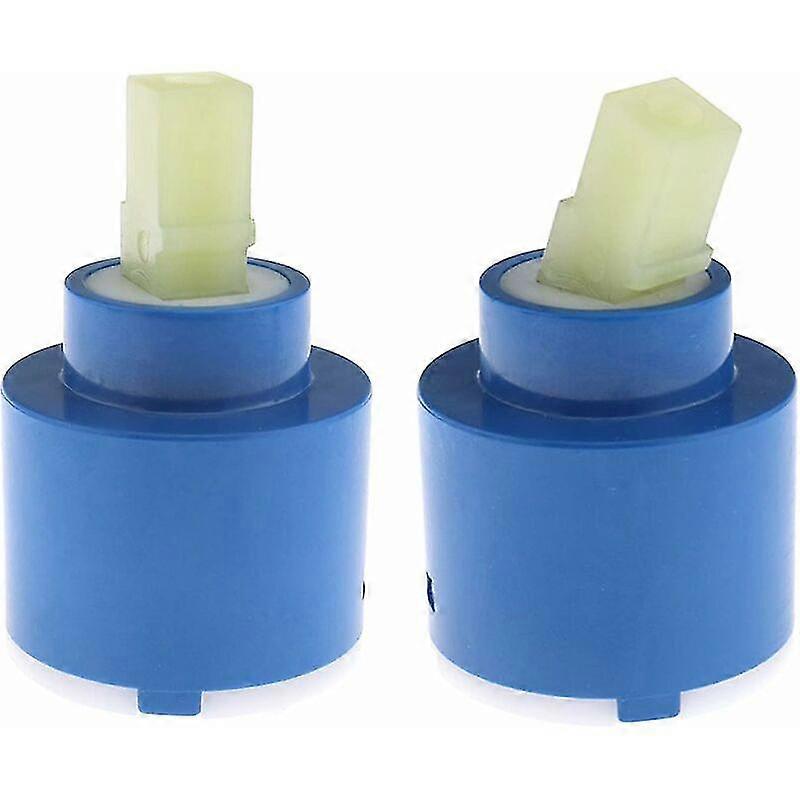 25mm Ceramic Disc Tap Cartridge - Plastic Replacement For Bathroom Basin & Shower Mixer Taps
