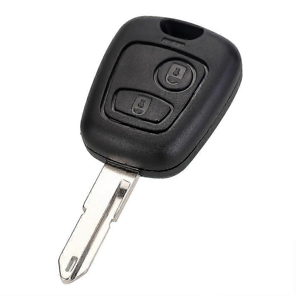 Heart Horse 2 Buttons 433mhz Car Key Remote Key Shell For Peugeot 206 With Id46 Chip And Ne73 Blade