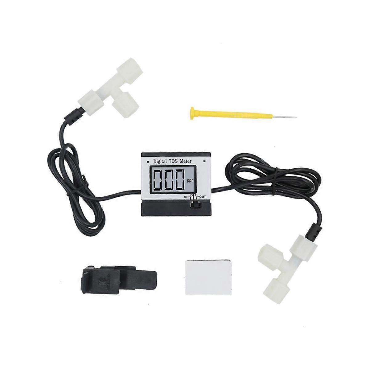 TDS Meter 0-1999 Ppm Measure Range Filter Measuring Conductivity Water Purity Quality Measurement T