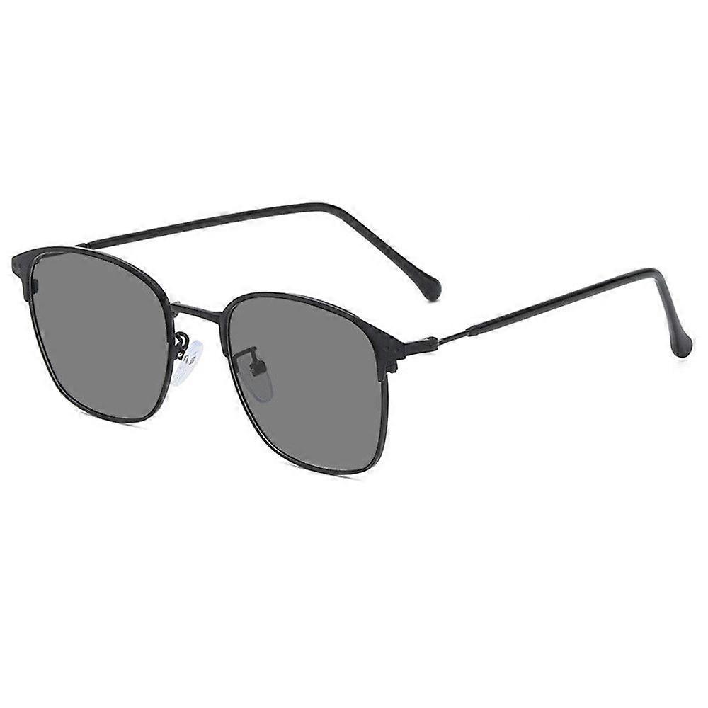 Fashion 2 IN 1 Computer Glasses Pochromic Lens Eyeglasses Blue Light Blocking