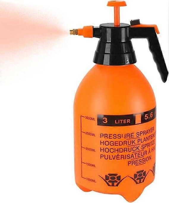 Håndtryksprøjte, ABS-vandtågeflaske, justerbar pumpevandingsflaske, komfortabel grebspumpe tryksprøjte