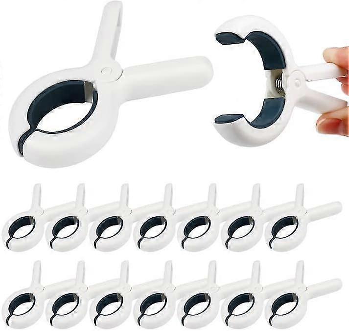 8 pièces grandes pinces à serviettes pour chaises de plage, pinces à linge coupe-vent 8 pièces grandes pinces à serviettes pour chaises de plage, pinces à linge coupe-vent