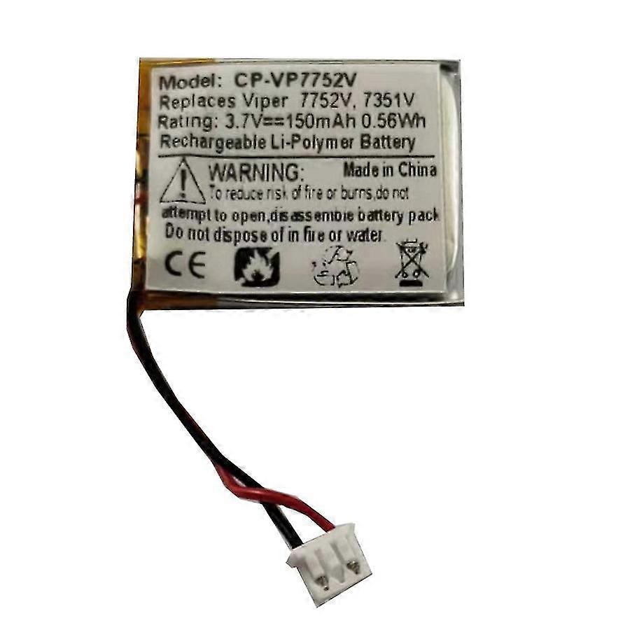 xjGeeignet für Python 7752p, Python 7351p Autofernbedienung Batterie