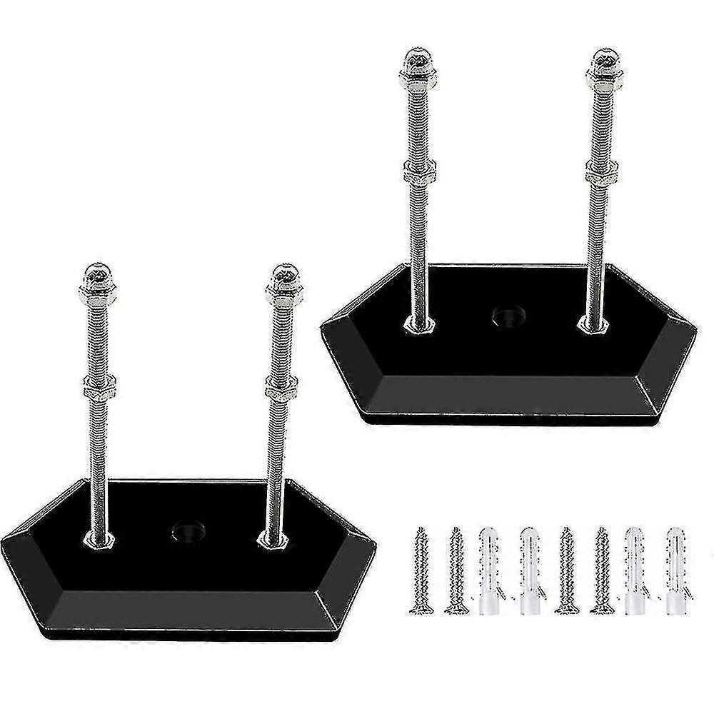 2 Pcs Skateboard Wall Mount Holder Compatible With Skateboard Deck Display