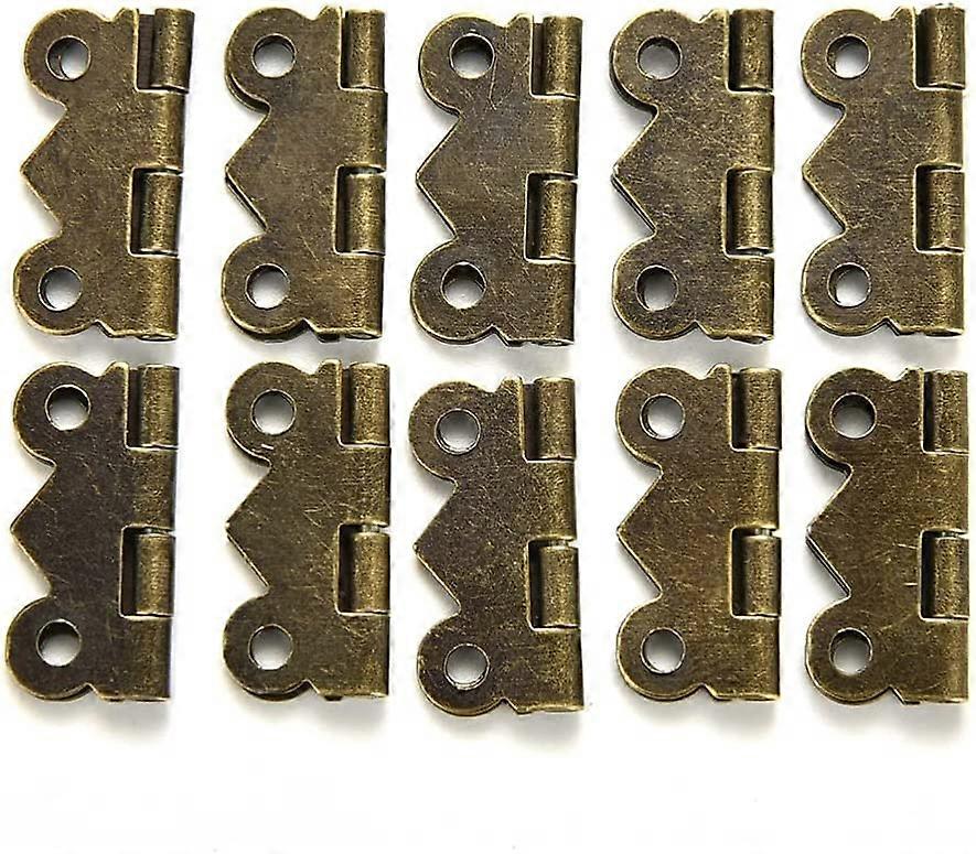 10 PCS Mini Butterfly Hinges20x17mm