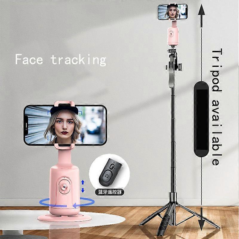 360 Auto Face Tracking Gimbal Stabilizer Auto AI Smart Gimbal Tripod Phone Holder Photography For Tiktok Live video Vlog
