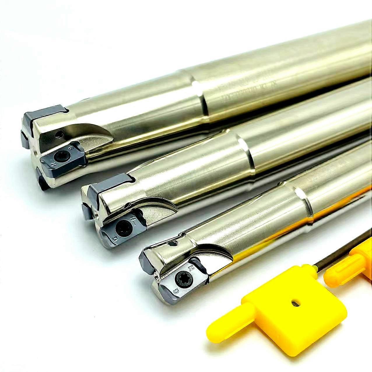 MFH03 freesbalk HSS CNC-draaibankfrees, snelaanvoer, dubbelzijdig inzetstuk LOGU030310 ER-freeshouder, MFH03