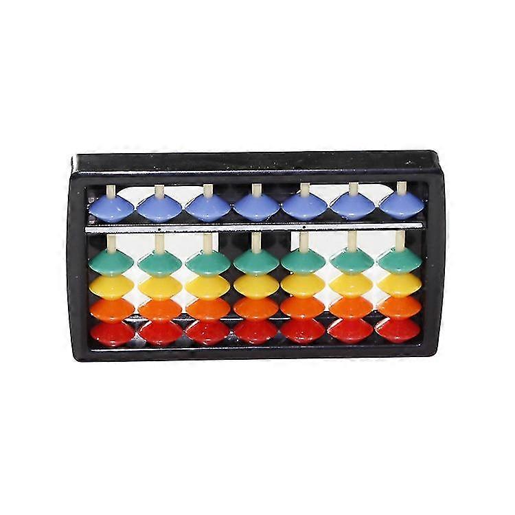 7-speed Colourful Abacus Student Classroom Simulation Beadboard Toy