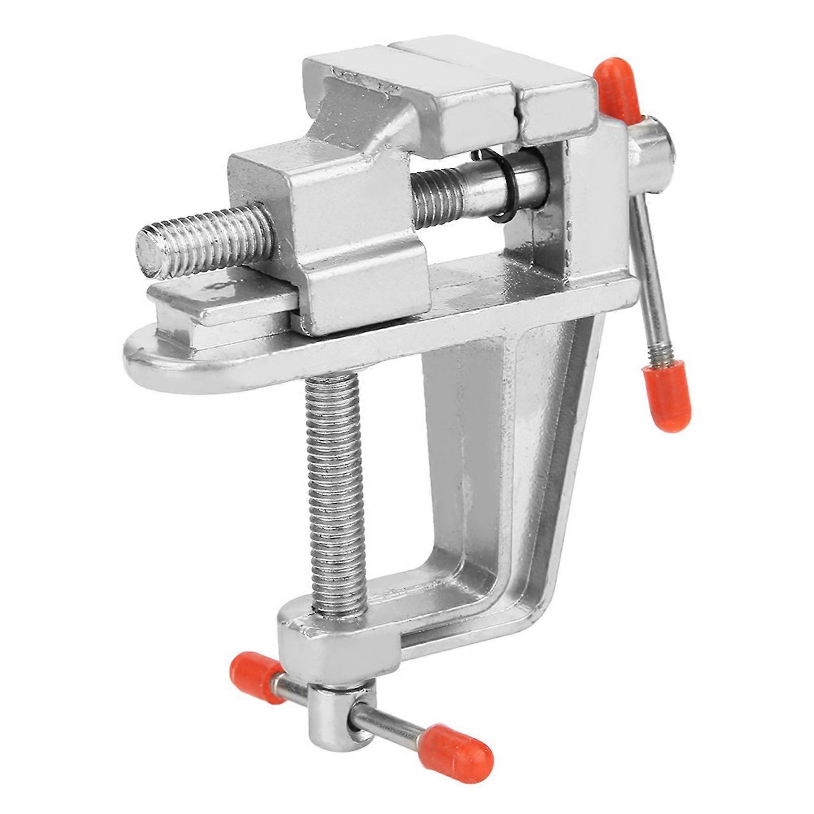 Bench Vise Exquisite Hard Aluminium Alloy Multipurpose Clamp-on Table Vise for Garage