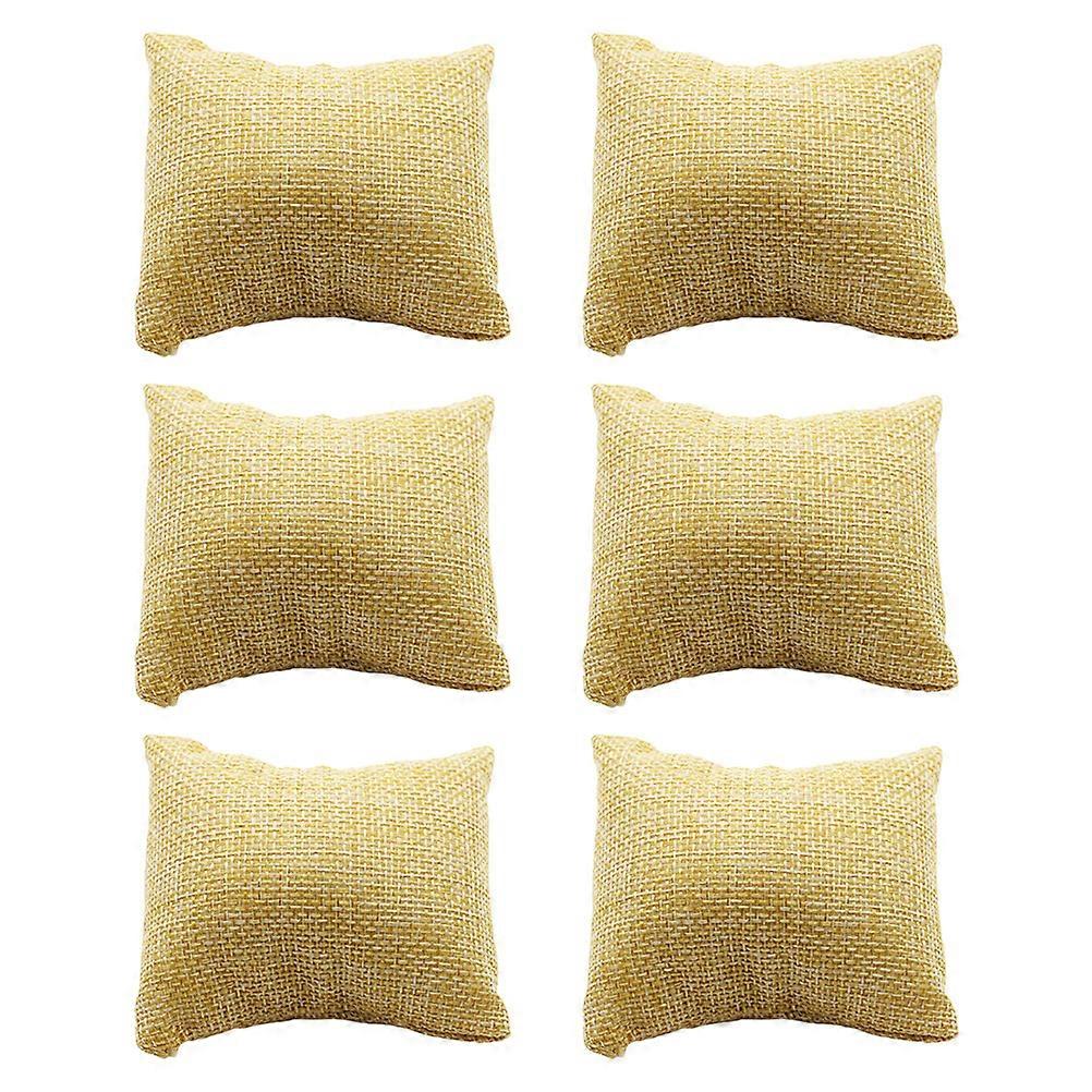 6pcs Small Watch Pillow Cushion Portable Watch Pillow for Watch Box Display