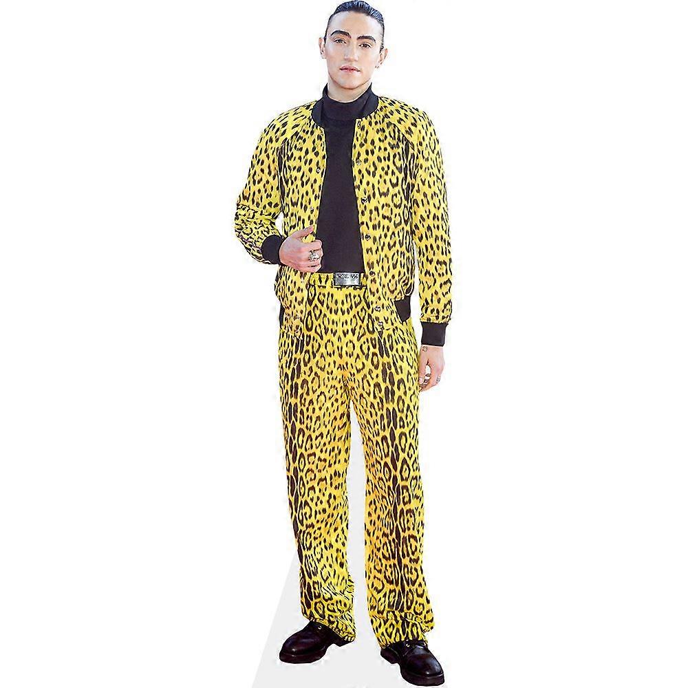 Michele Bravi (Yellow Suit) Cardboard Cutout (lifesize OR mini size). Standee. Stand Up.