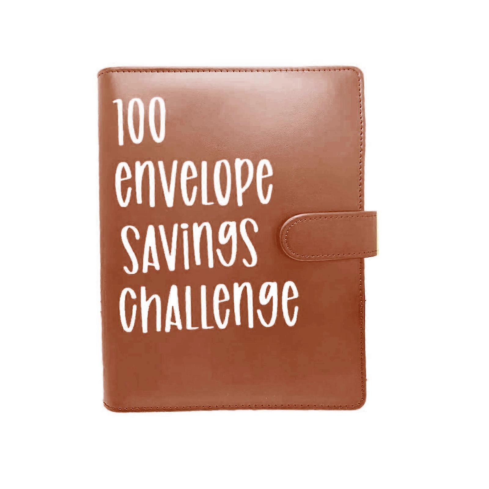 2023 New 100 Envelope Challenge Binder, Savings Challenges Budget Book Binder Envelopes