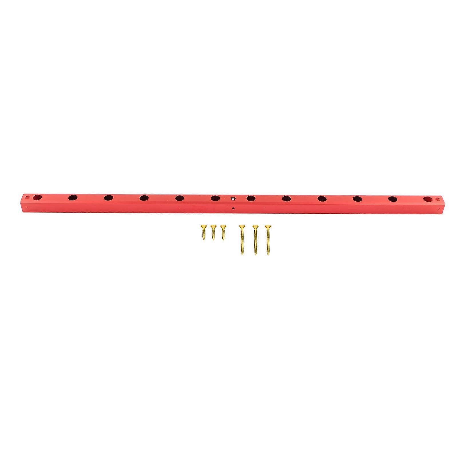 Double Cut Profile Universal T Track with Predrilled Mounting Holes Aluminum Extrusion for Woodworking