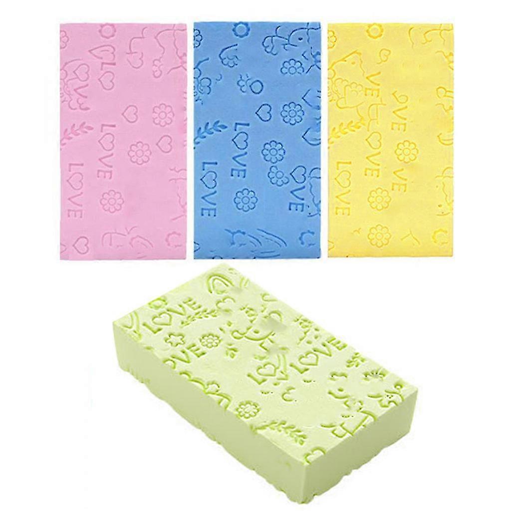 Deep exfoliating sponge bath Durable bath sponge Body massage bath 4 x bath sponges