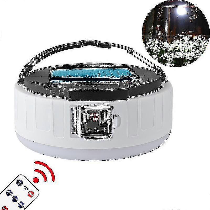 Rechargeable Solar Camping Light Led Remote Control Portable Outdoor Camping Light