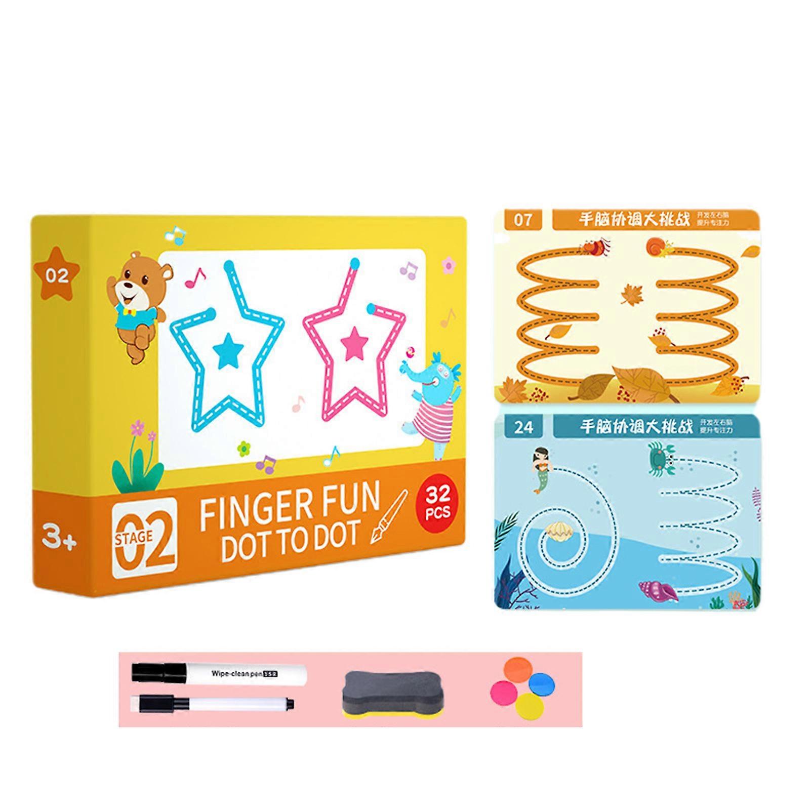 Learning Toy Early Education Pen Control Training Reusable Drawing Paper