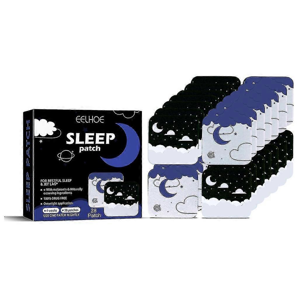 28pcs Sleep Stickers Insomnia Treatments Patch Sleeping Patches