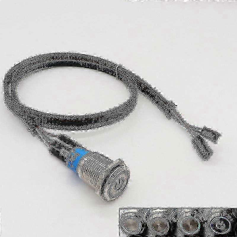 Pc Host Start Power Sw Button Switch Computer Reset Sw Button Switch avec câble