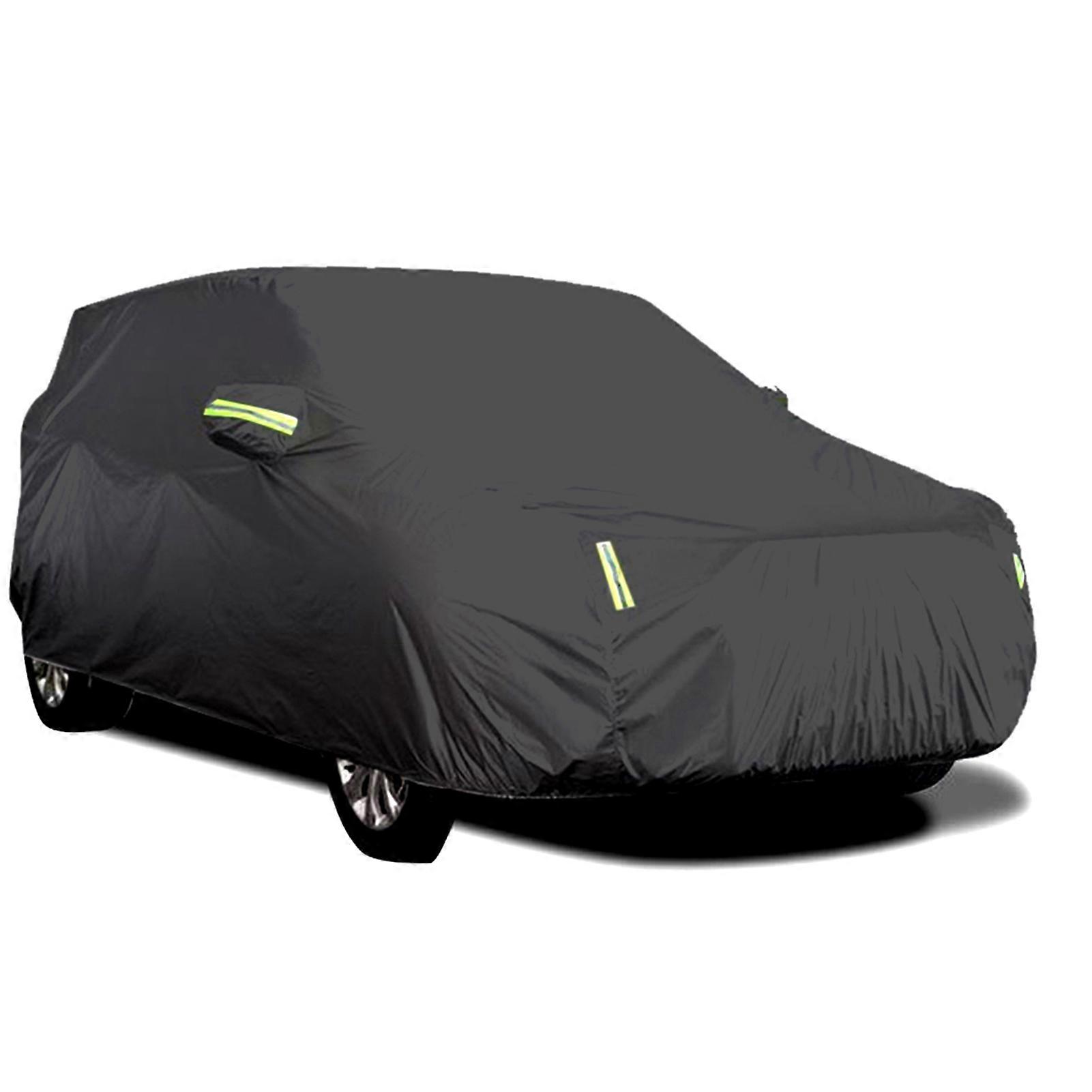 S-xxl car cover sedan full covers with reflective strip sunscreen protection dustproof waterproof uv scratch-resistant universal