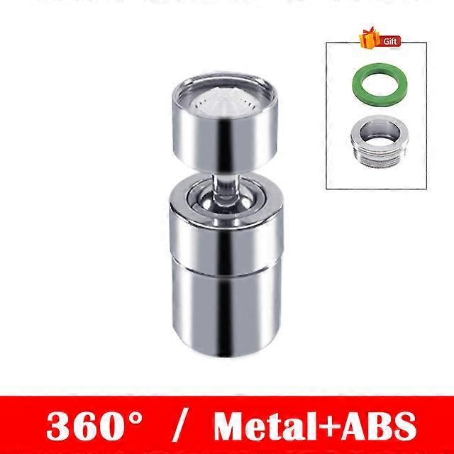 LED 1440 Rotation Faucet Extender Metal Copper Temperature Sensitive 3-Color Faucet Universal Connector for Kitchen Bathroom