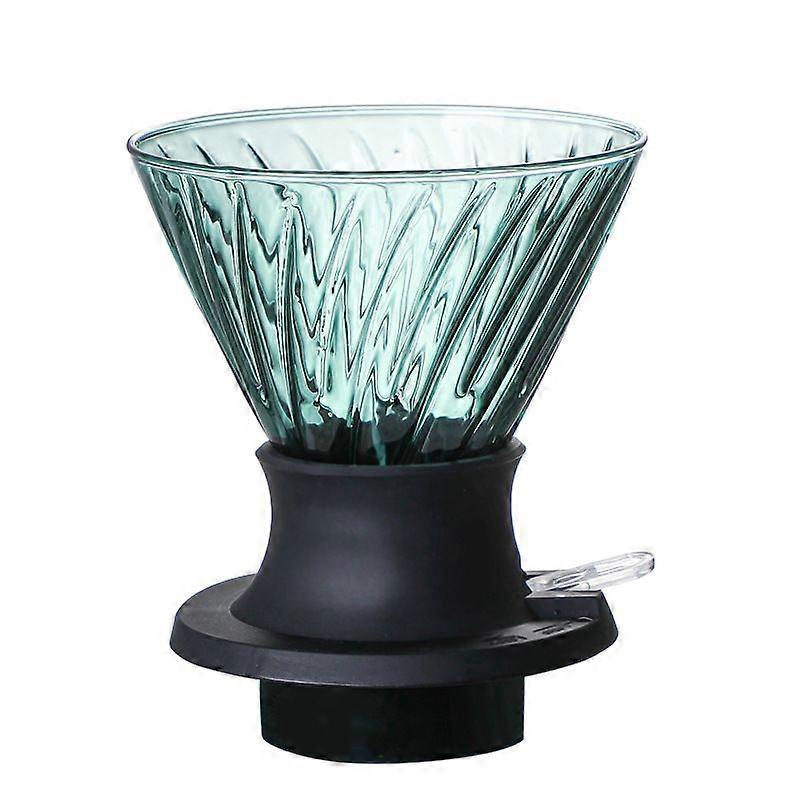 Glas Kaffeekanne Kaffeefiltertasse Soak Filtertasse Filter Papier Kaffeekanne Hand Brew Kaffee Gerät Filter Smart Cup