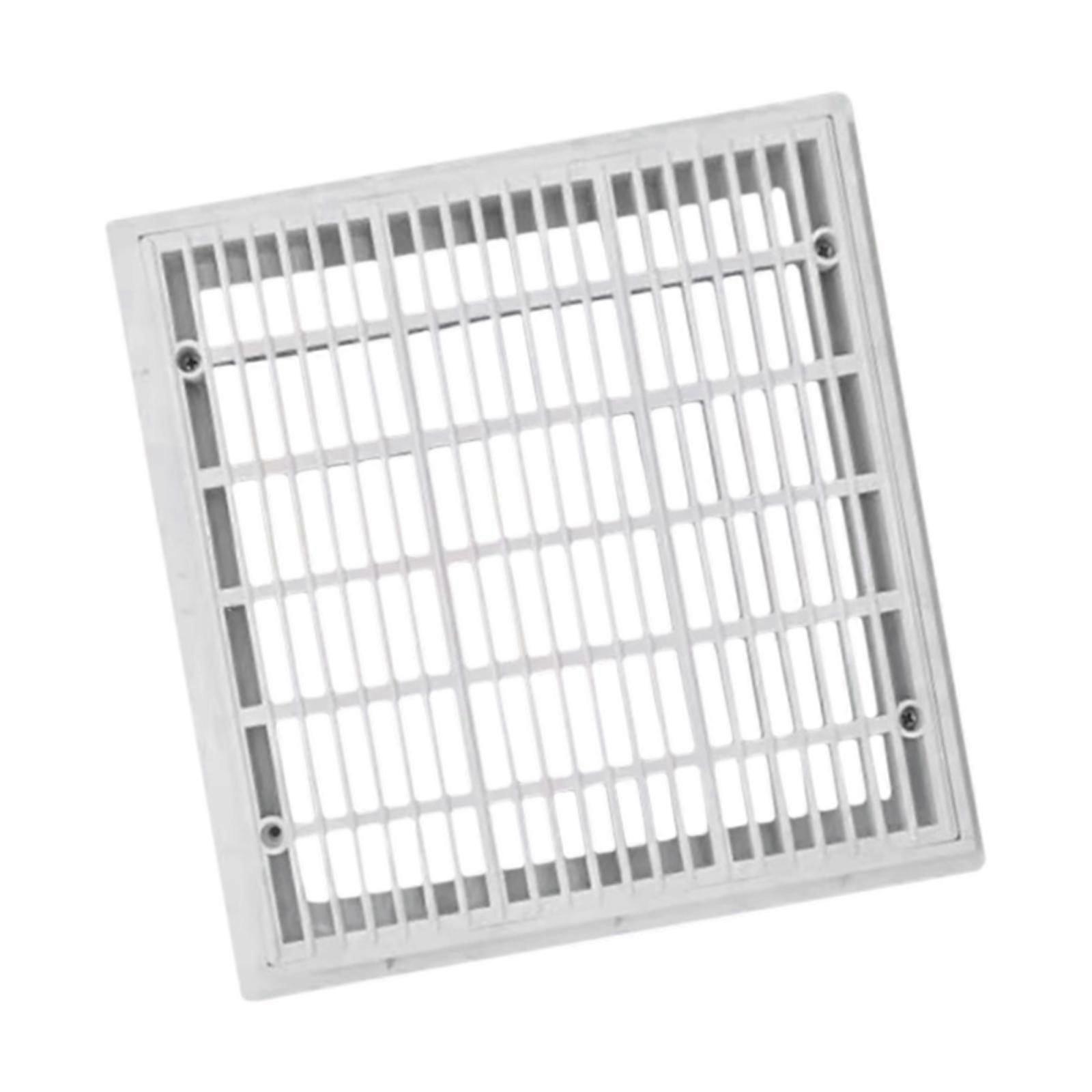 Swimming Pool Drain Cover Square Replacement SPA Accessory Floor Drain Cover 9 inch