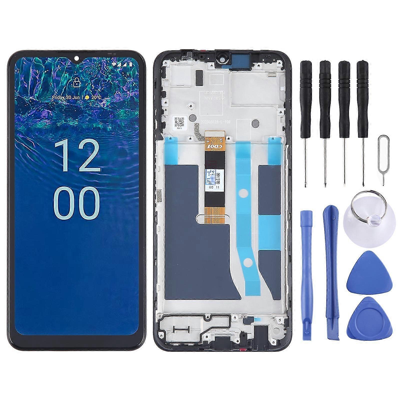 LCD Screen with Frame For Nokia G310