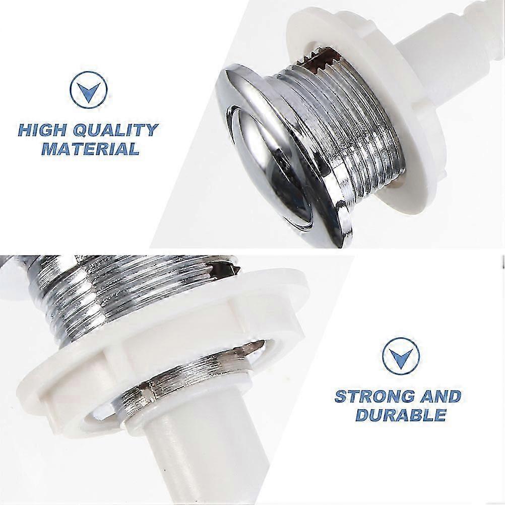 2 Pcs Adjustable Hand Grip Toilet Replacement Parts Flushing Button Toilet Toilet Flushing Button Toilet Tank Cover Parts