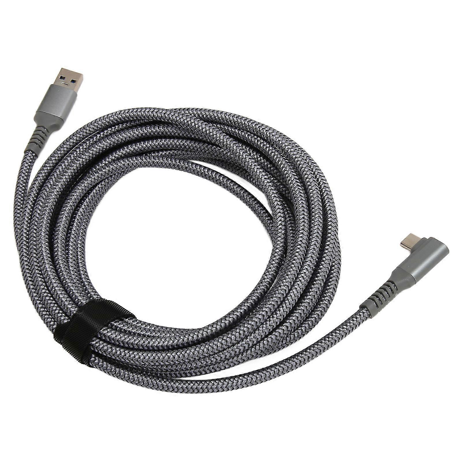 Quest 2 Link VR Cable 5m - High Speed Data Transfer, Nylon Braiding, PC VR Accessory