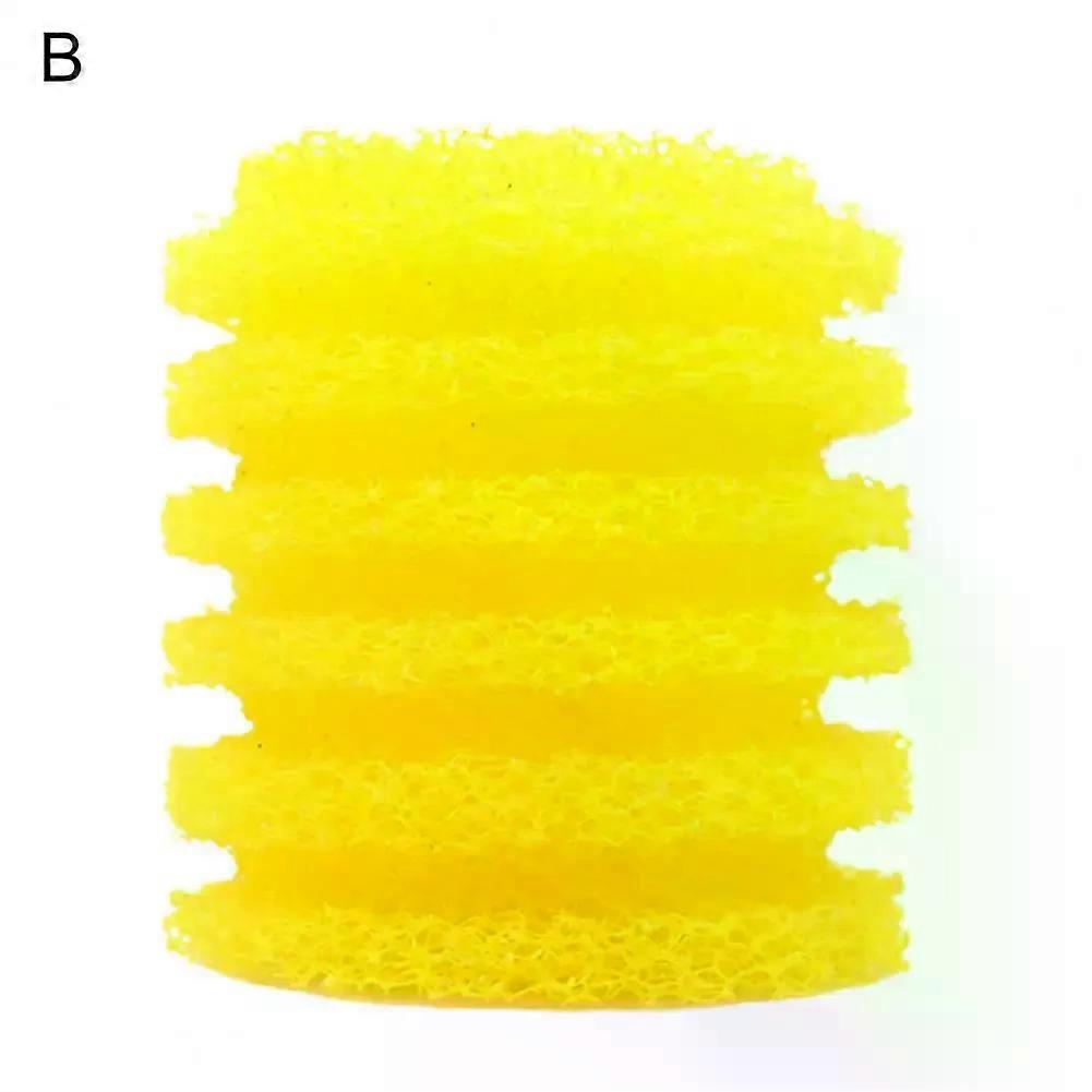 Aquarium Filter Thicker Round Yellow Aquarium Filter Foam Fish Tank Aquarium Filter Pad Filters Sponge for Songbao 3300 Series