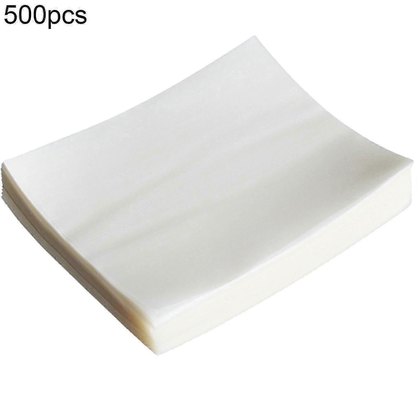 500片透明薄糯米纸玉米淀粉圣诞婚礼糖果包装纸，适用于日常生活