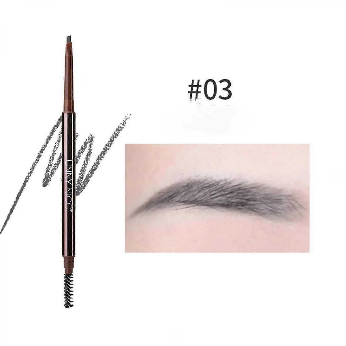 Ultimate Eyebrow Retractable Definer Pencil, Dual-Sided Brow Brush, Fine Tip, Shapes, Defines, Fills Brow Makeup