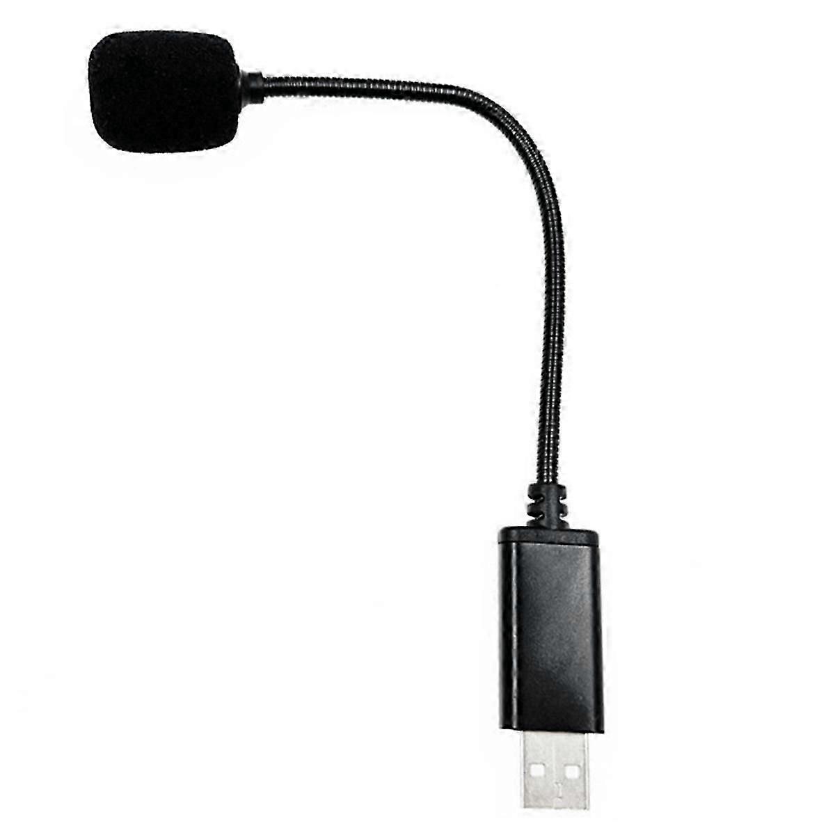 Portable USB Microphone Adjustable Mini MIC AntiNoise Mini USB Microphone for Laptop PC Computer