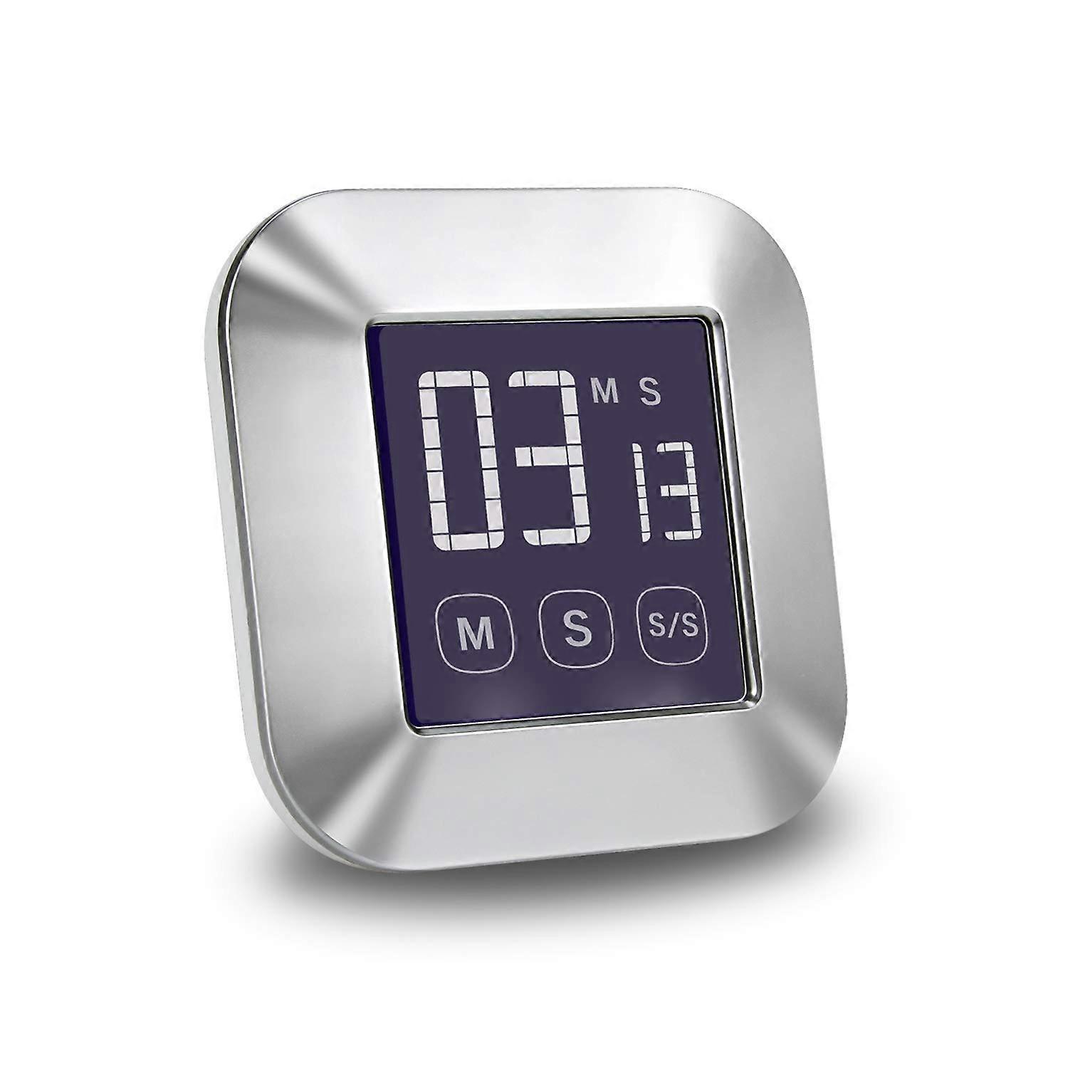 Silicone Cord Wrap Kitchen Timer, Count Up/Down Timer with max time of 99 minutes 59 seconds, Suitable for various activities including homework,