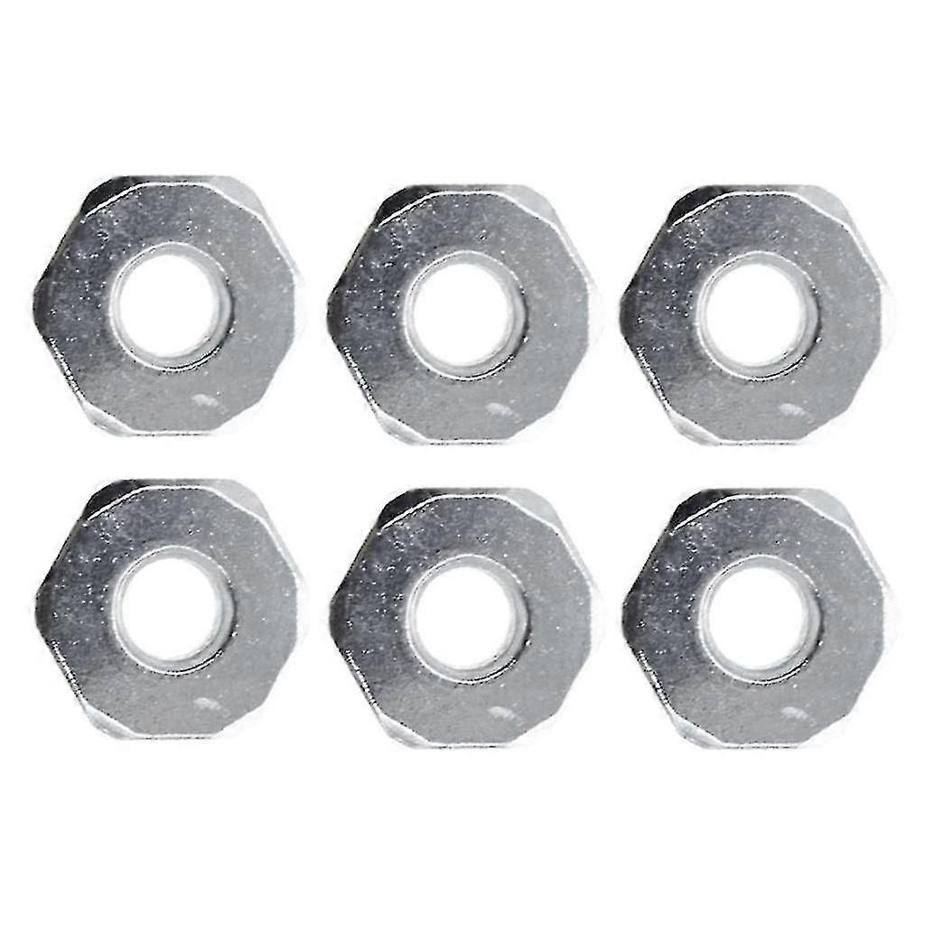 Metal Guide Bar Nut Replaces For Ms360 Ms361 Ms362 Ms380 Ms390 Chainsaw 6 Set
