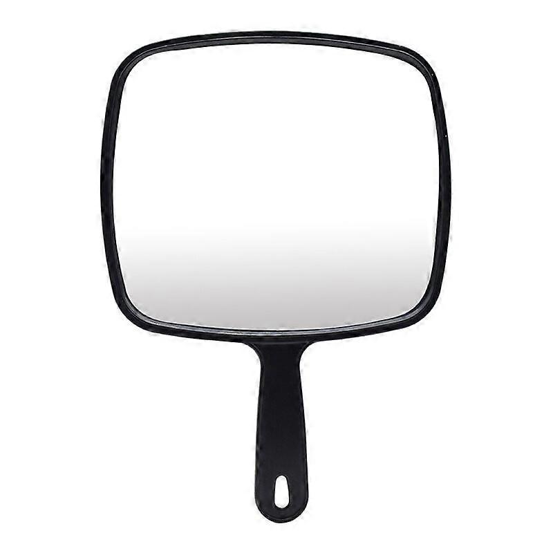Manual Hairdressing Mirror for Professional Salons with Handle - Rectangular Hand Mirror - Barber Mirror - Dentist Mirror - Makeup Mirror
