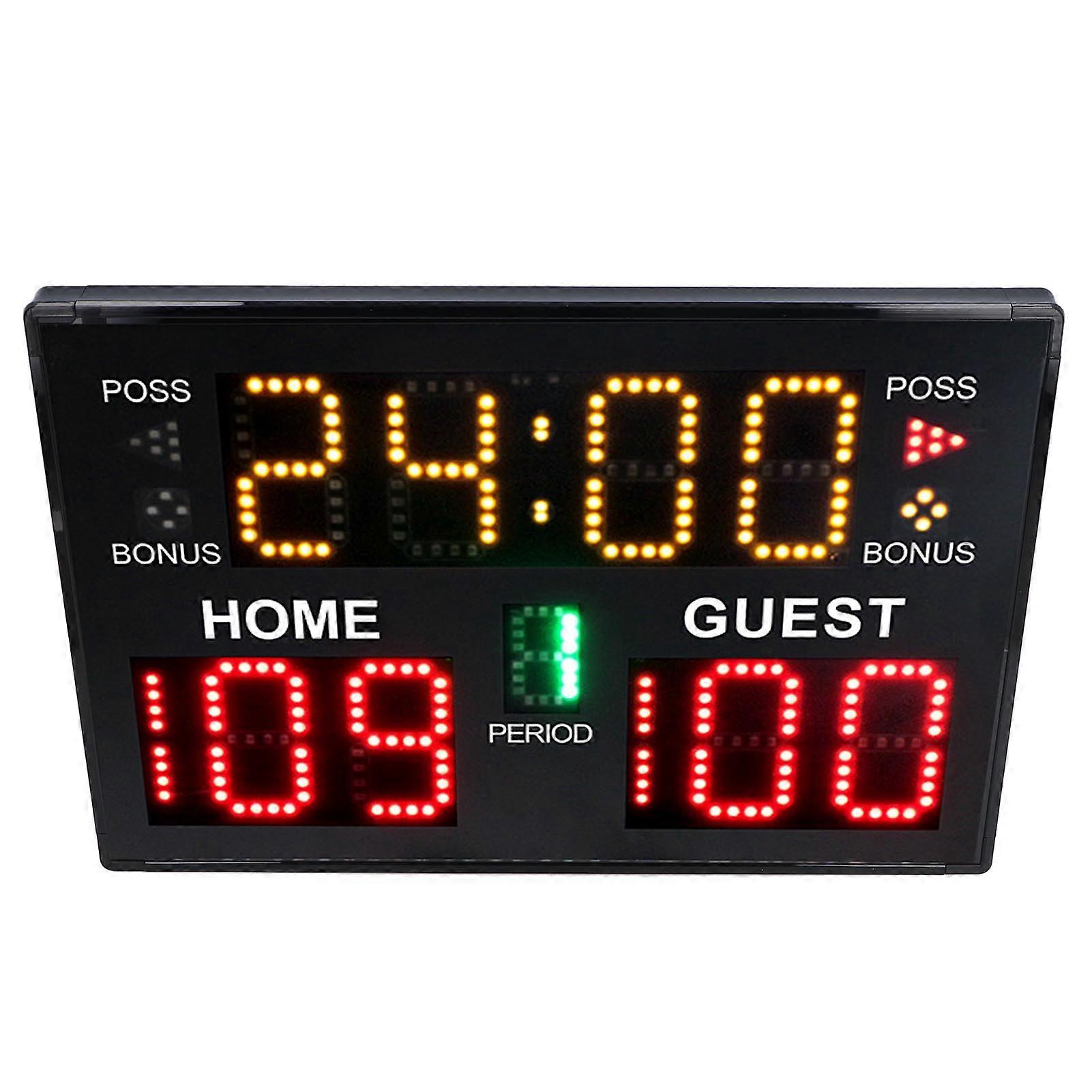 Digital Basketball Scoreboard GA30B 11-Digit LED Indoor Tabletop