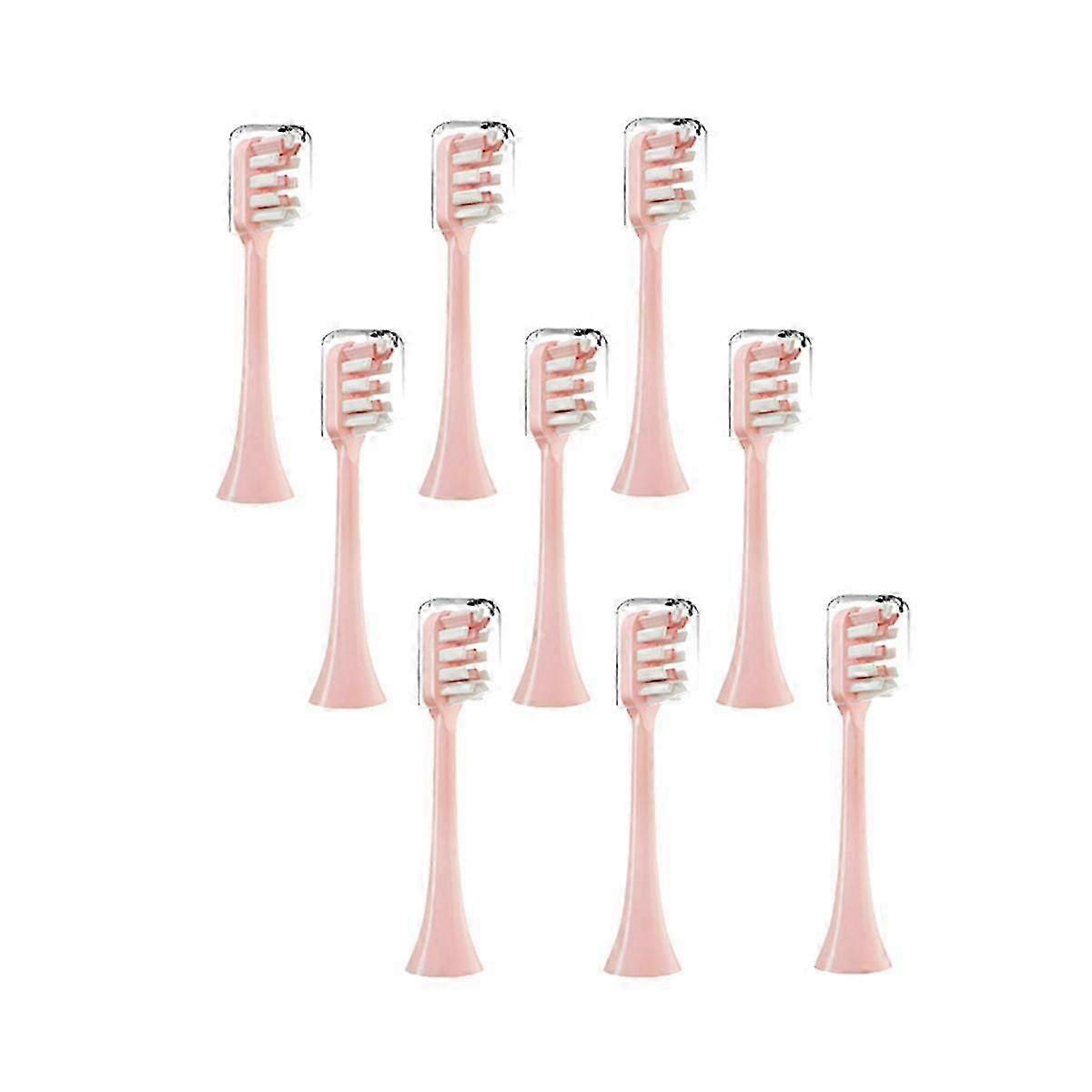 9PCS Replacement Brush Heads compatible with V1 V2 X3 X3U X5 D2 D3 SOOCARE Sonic Electric Toothbrush Head Soft