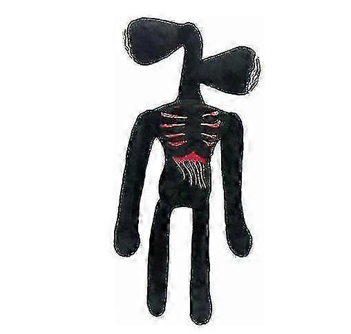 40cmサイレンヘッドぬいぐるみホワイトブラックサイレンヘッドぬいぐるみホラーキャラクターフィギュアPeluchesおもちゃ子供用誕生日プレゼントM