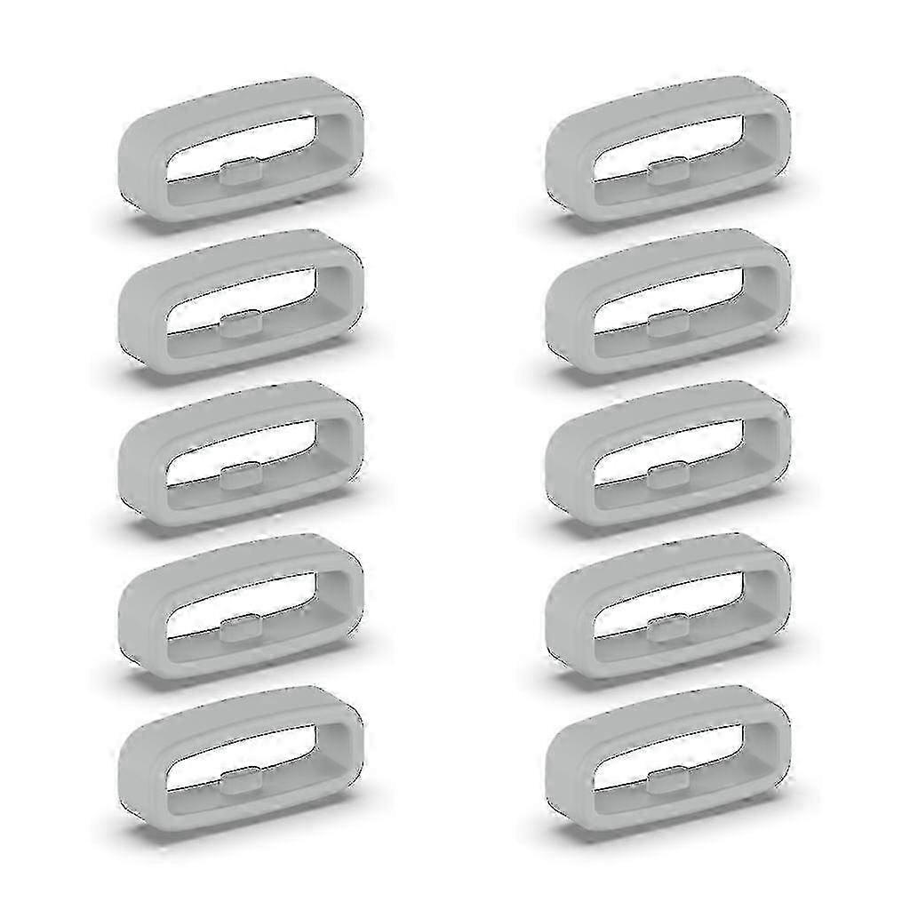 Suporte de pulseira de relógio de silicone Ring Keeper 18mm / 20mm / 22mm Presilhas de cinto com fecho ajustável