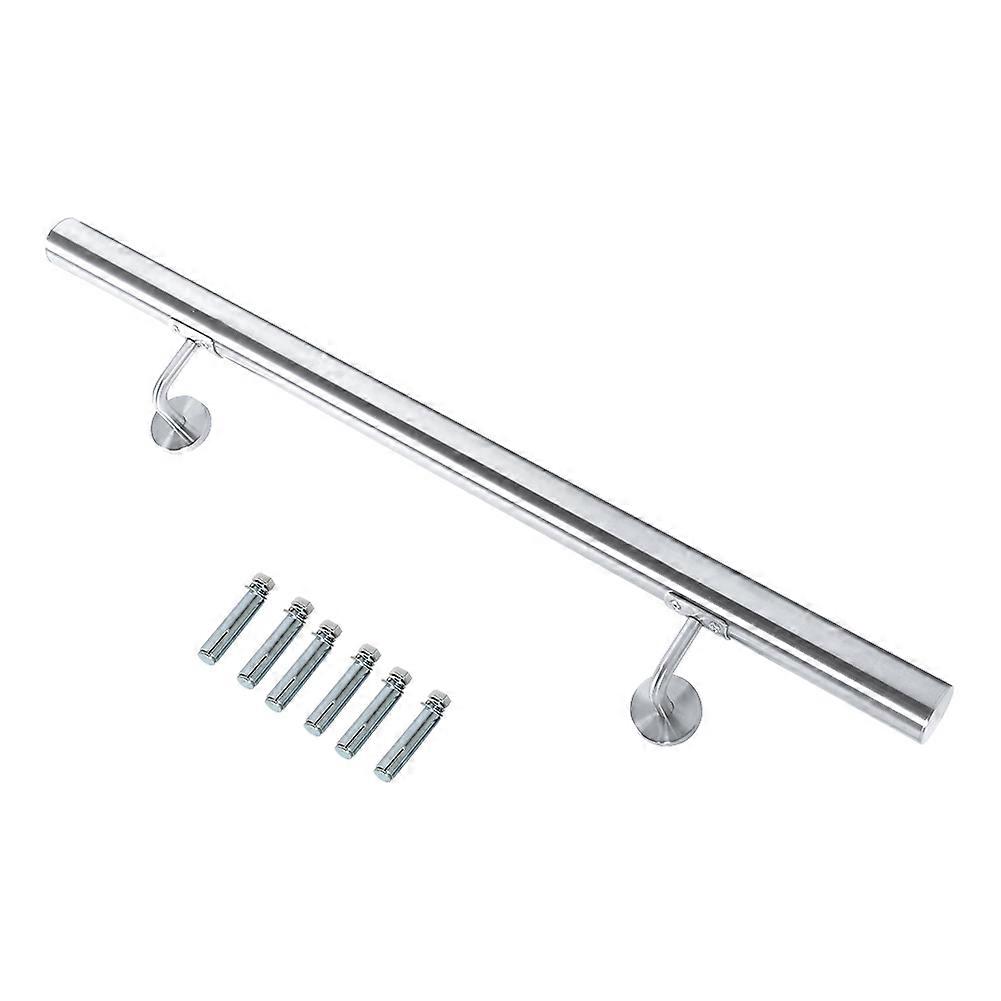 Stainless Steel Handrail Grab Rail for Home Balcony and Staircase - Durable, Weather-Resistant, 3 ft Length, Modern Design