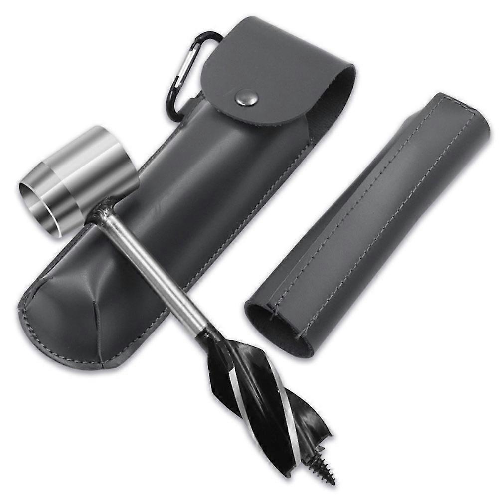 مثقاب المثقاب في الهواء الطلق البقاء على قيد الحياة لقم لكمة أداة التخييم Bushcraft دليل هول صانع وجع الخشب الحفر الأساسية النجارة