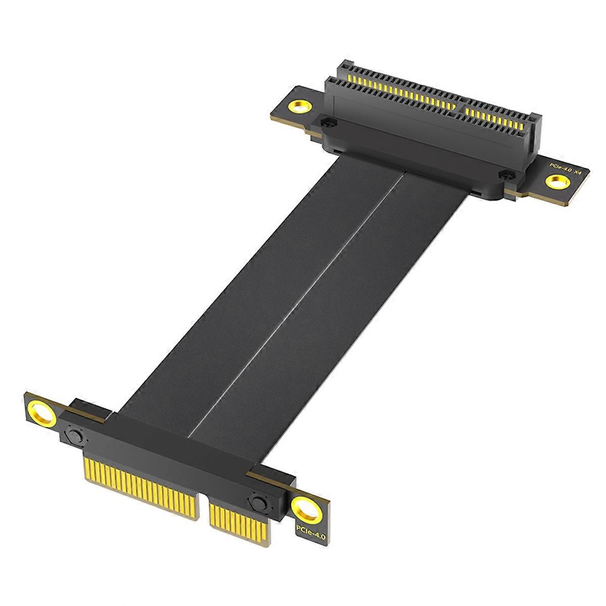 PCI-E PCI Express 4.0 4X Extension Cable ( 90 Degree Direction)