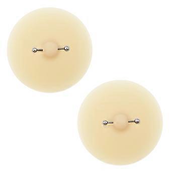 1Pair Silicone Nipple Covers Women's Reusable Nipples Stickers Adhesive Pasties Valentine Heart Shped Breast Petals Gift  D